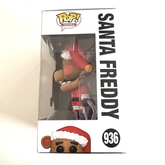 Funko POP! Games: Five Nights at Freddy's - Santa Freddy #936 NWB - Picture 5 of 6